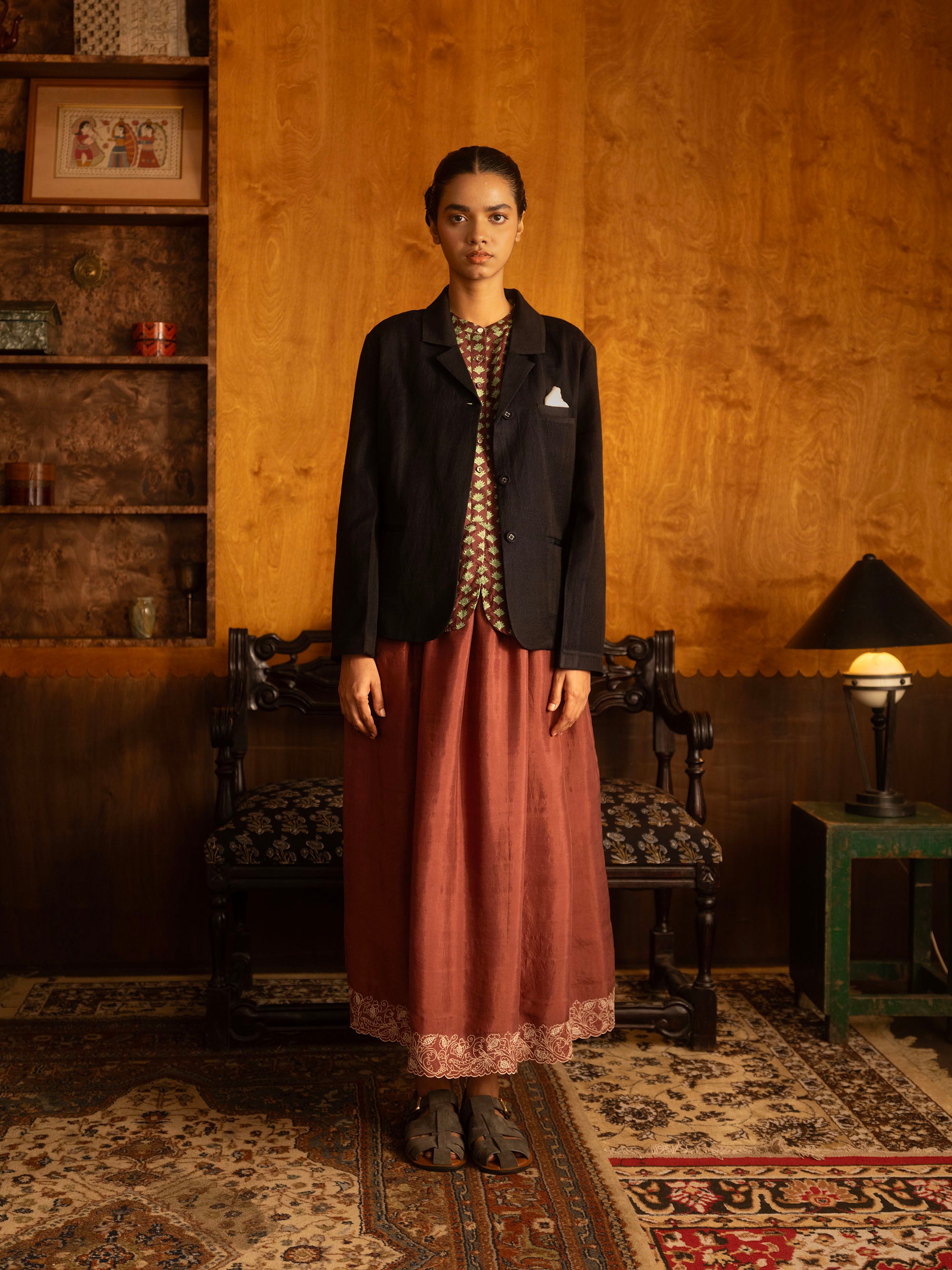 The She's Bad With Names Jacket – Navy Blue