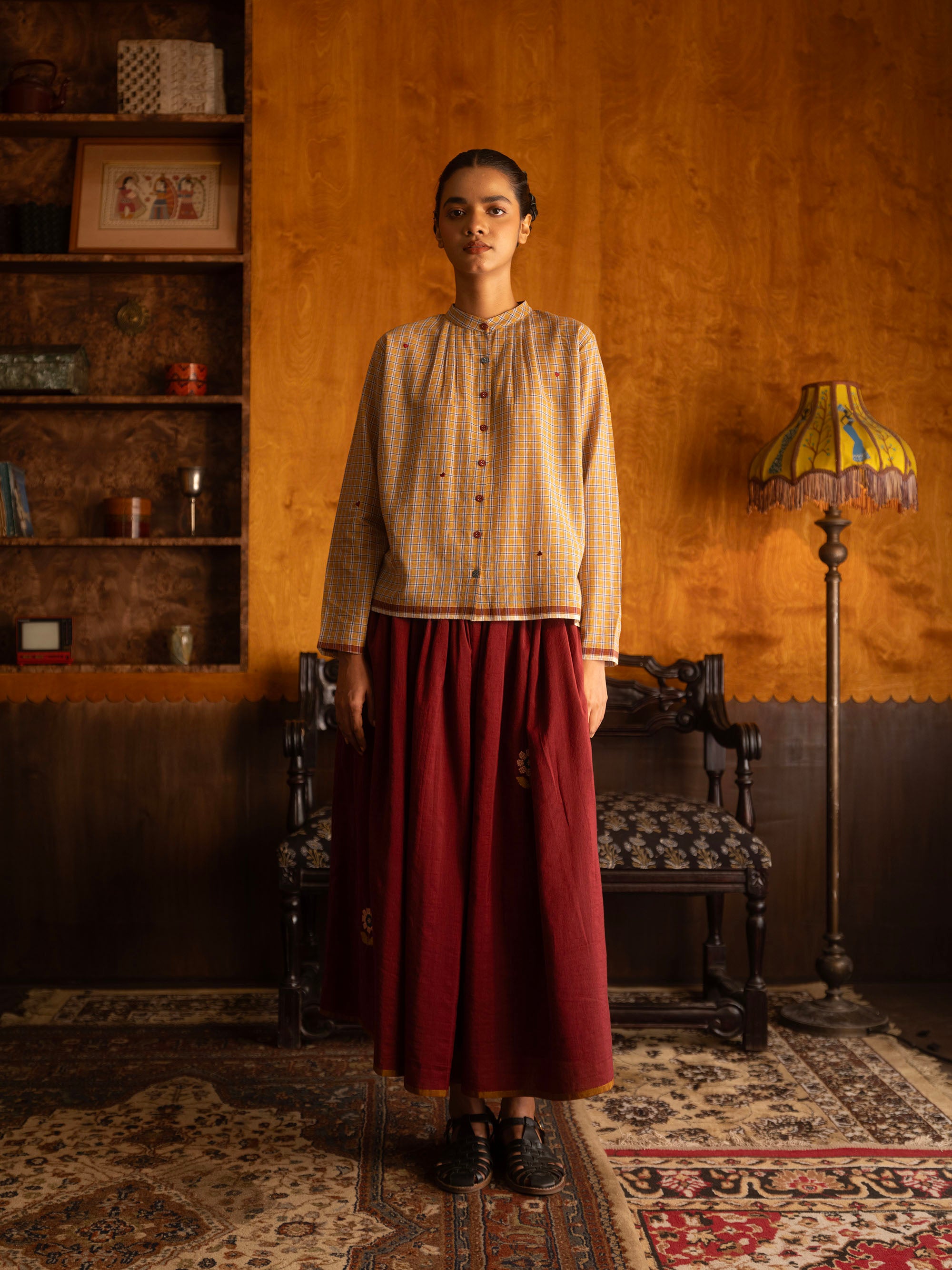 She's Good at Thrifting Skirt