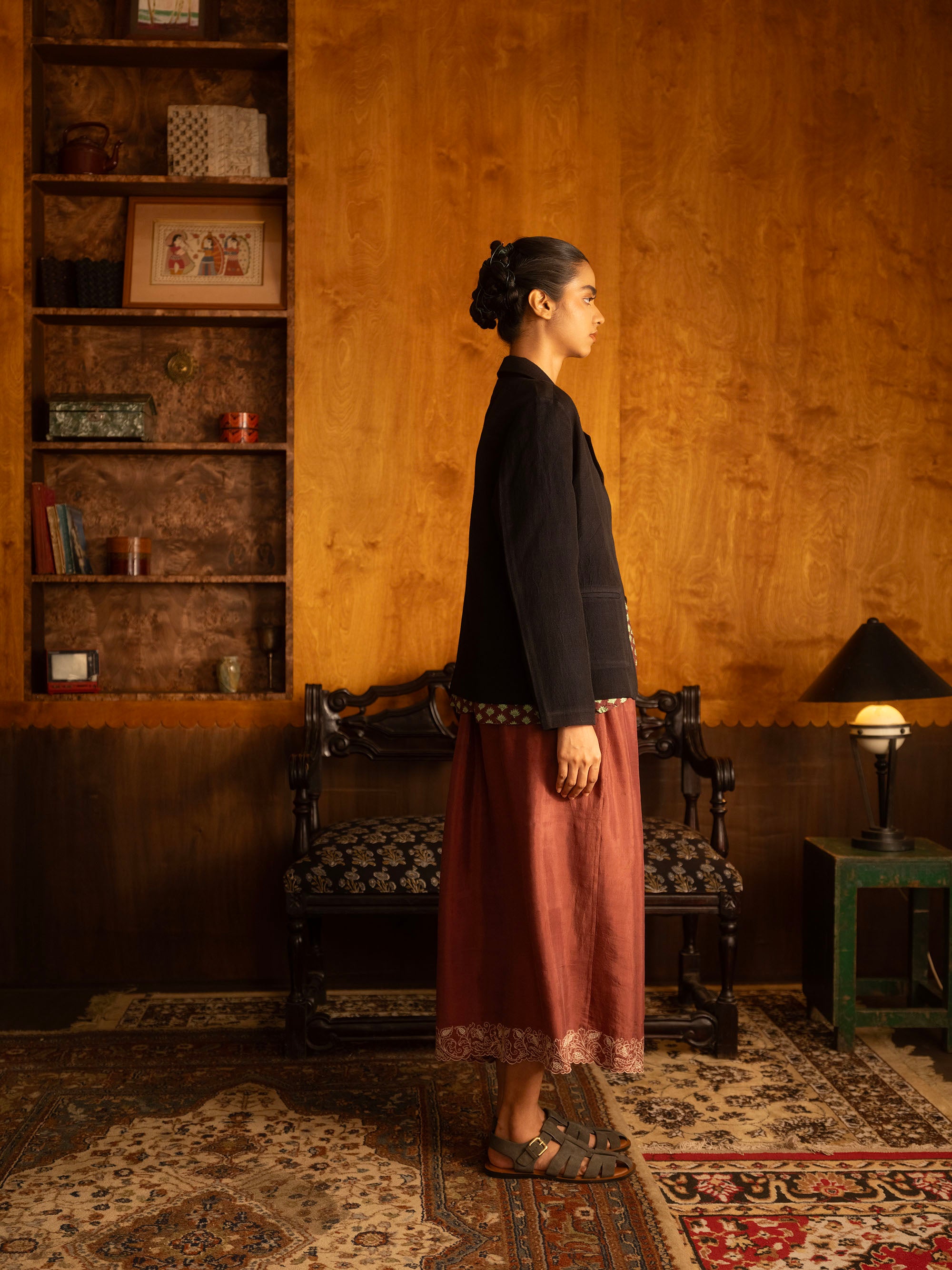 The She's Bad With Names Jacket – Navy Blue