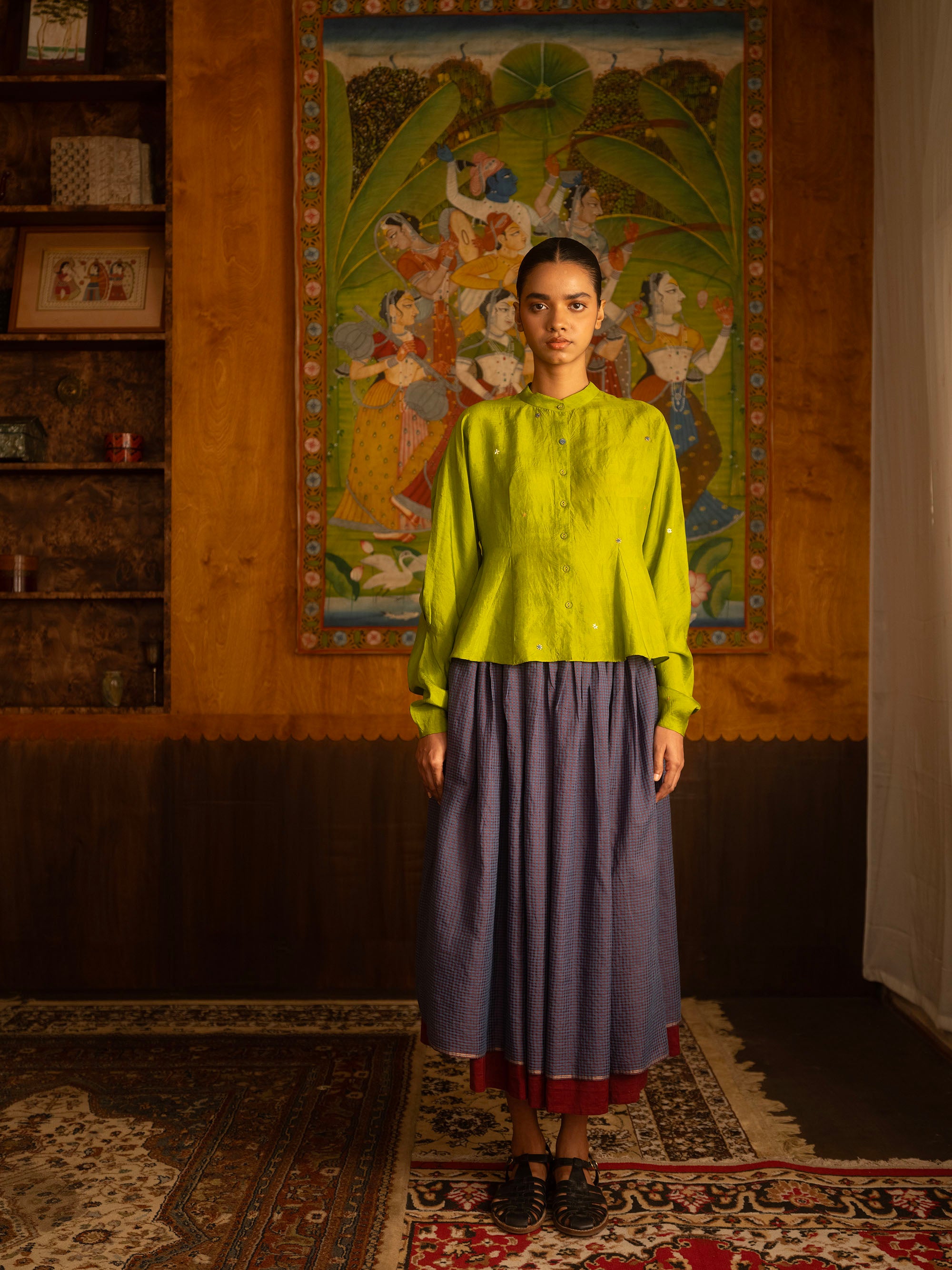 She's Good at Thrifting Skirt