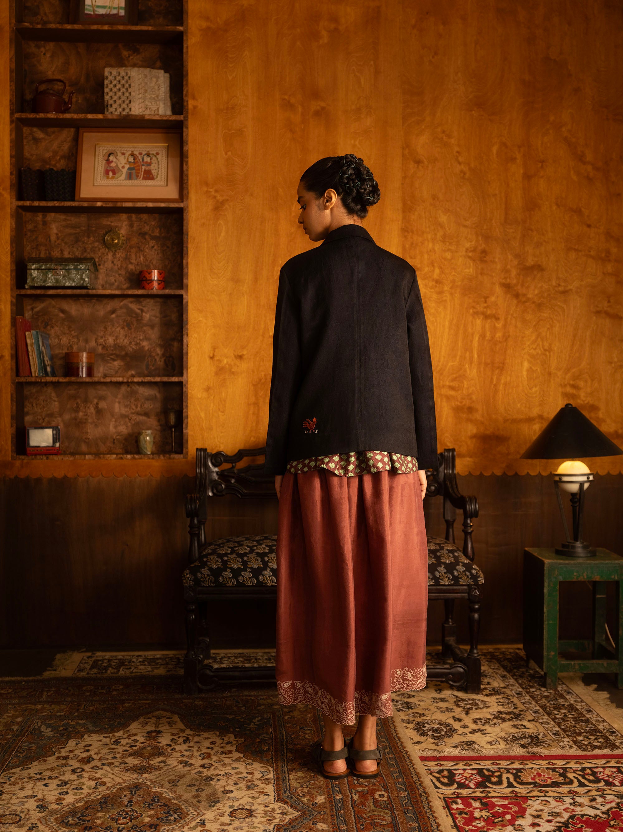 The She's Bad With Names Jacket – Navy Blue