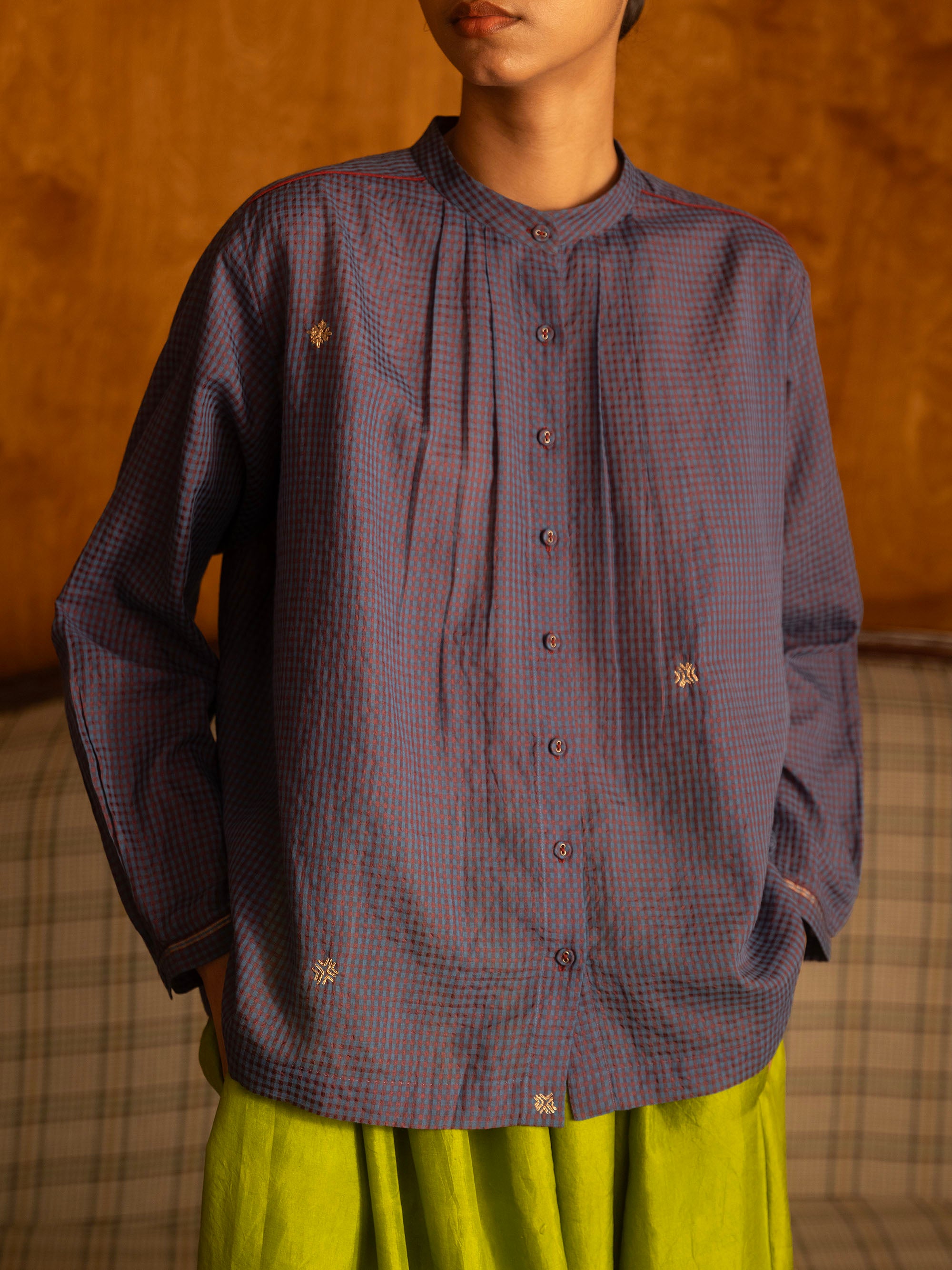 The She Knows What She Likes Shirt – Blue