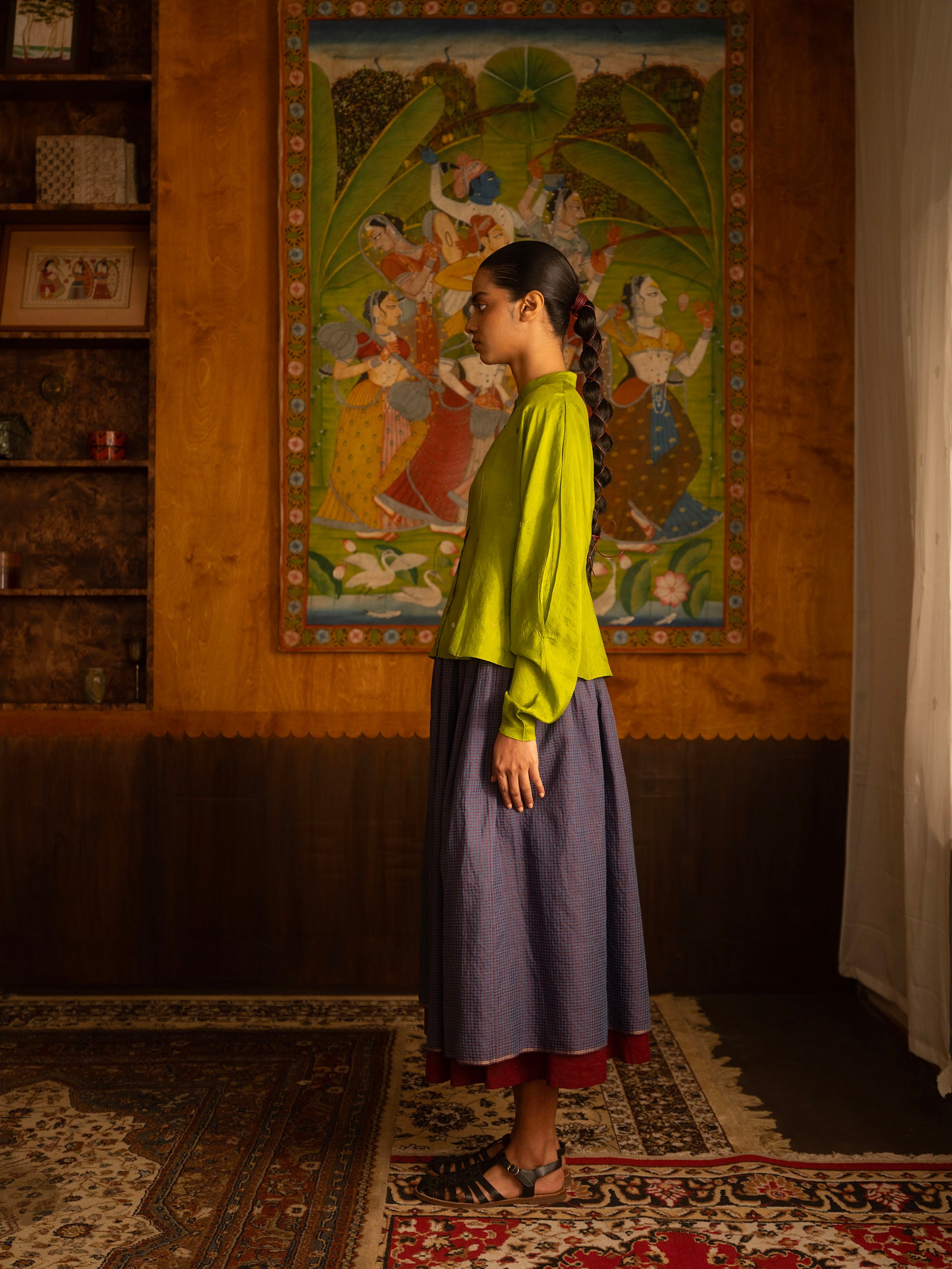 The Modern Victorian Blouse – Green