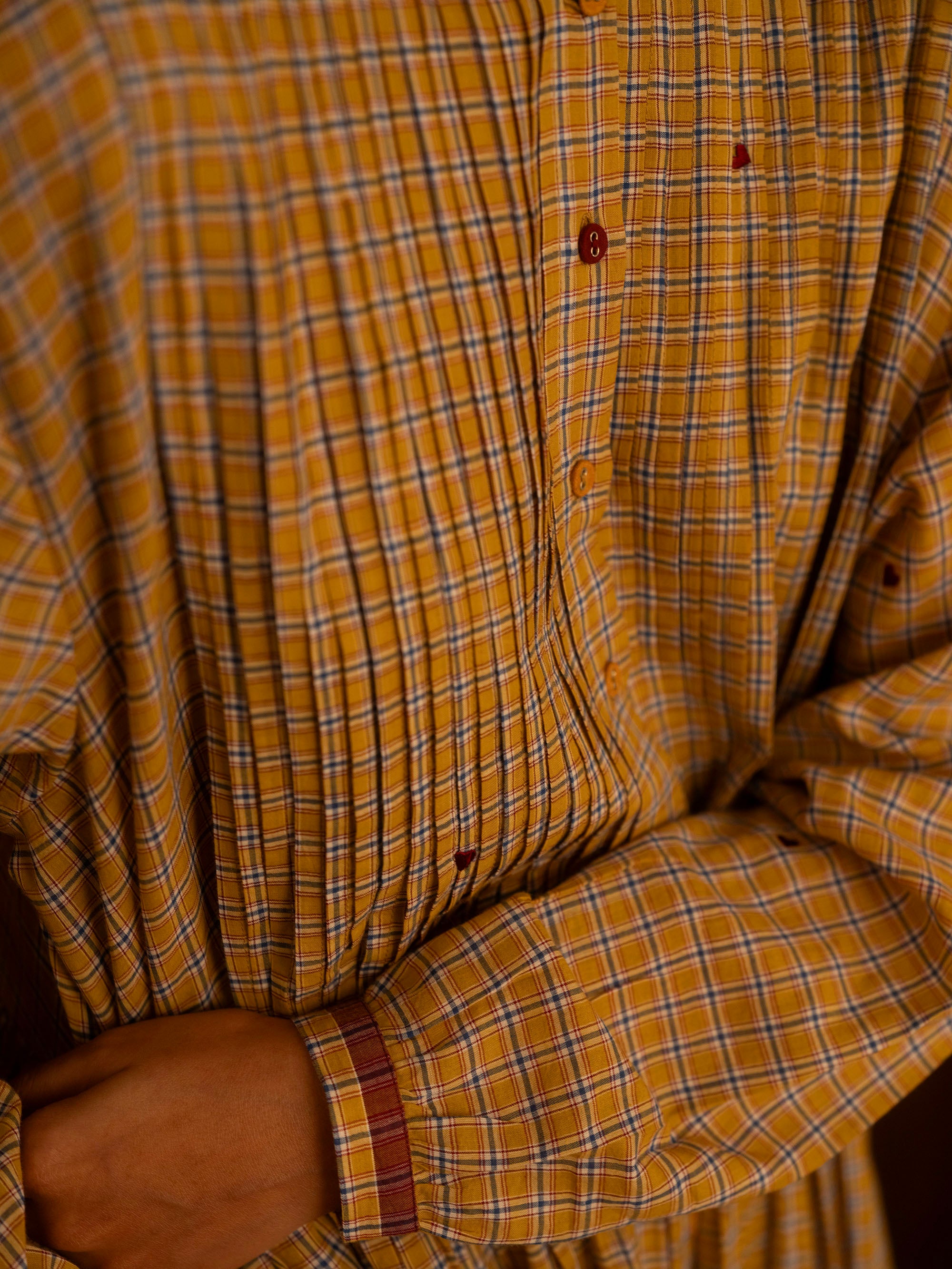 The She Recites Gulzar Dress – Yellow