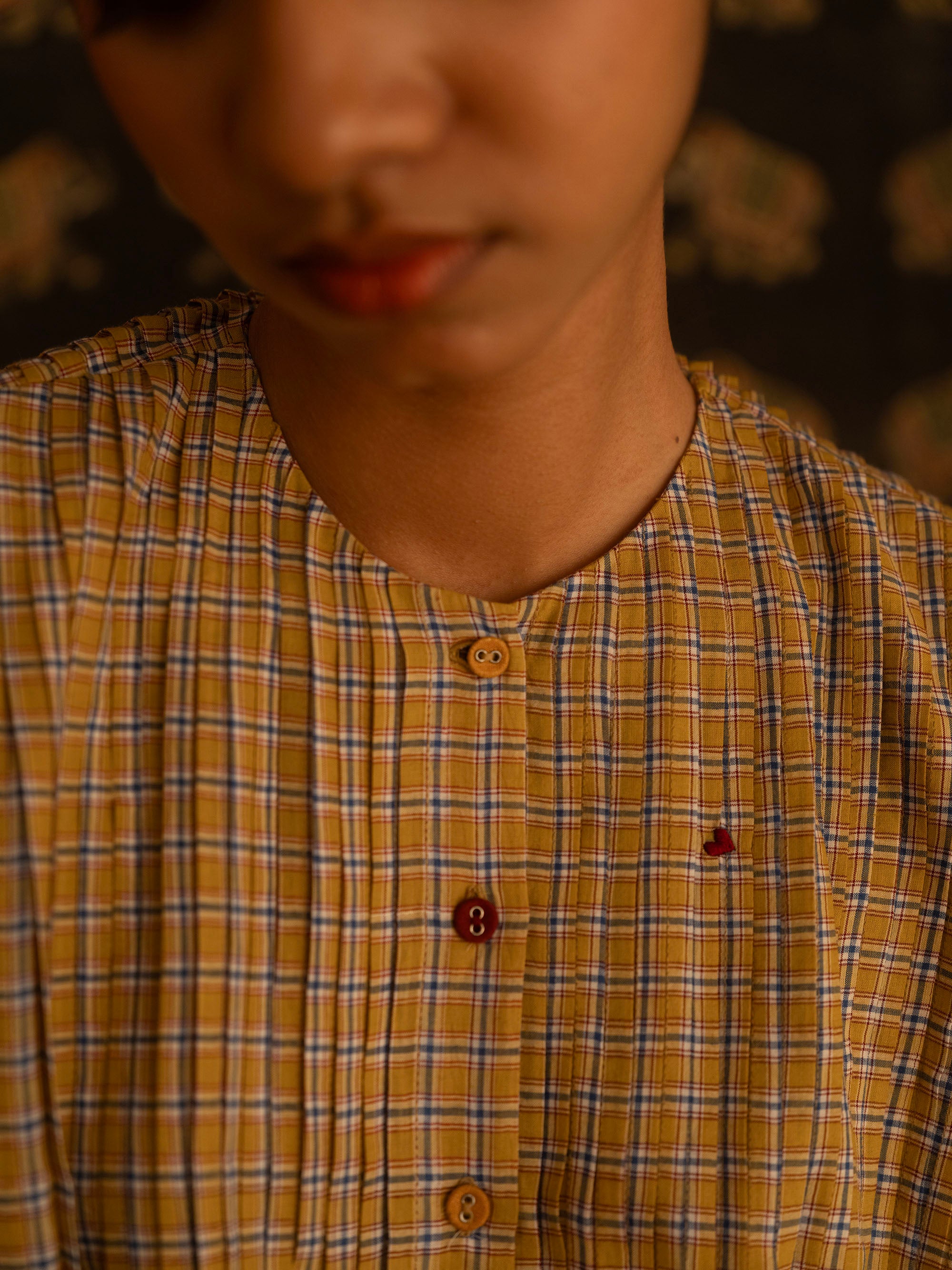 The She Recites Gulzar Dress – Yellow