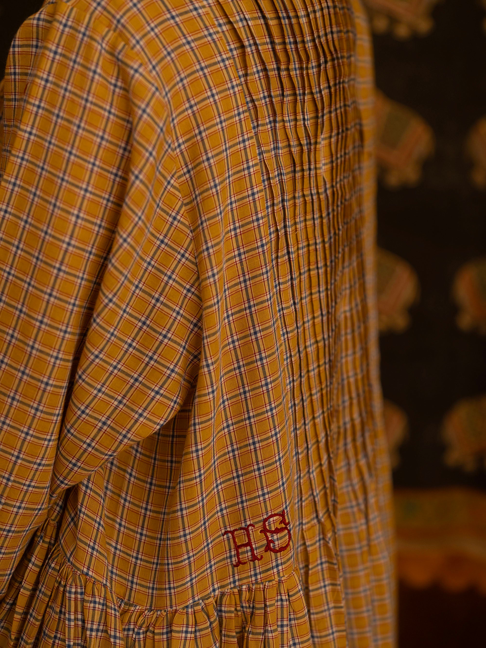 The She Recites Gulzar Dress – Yellow