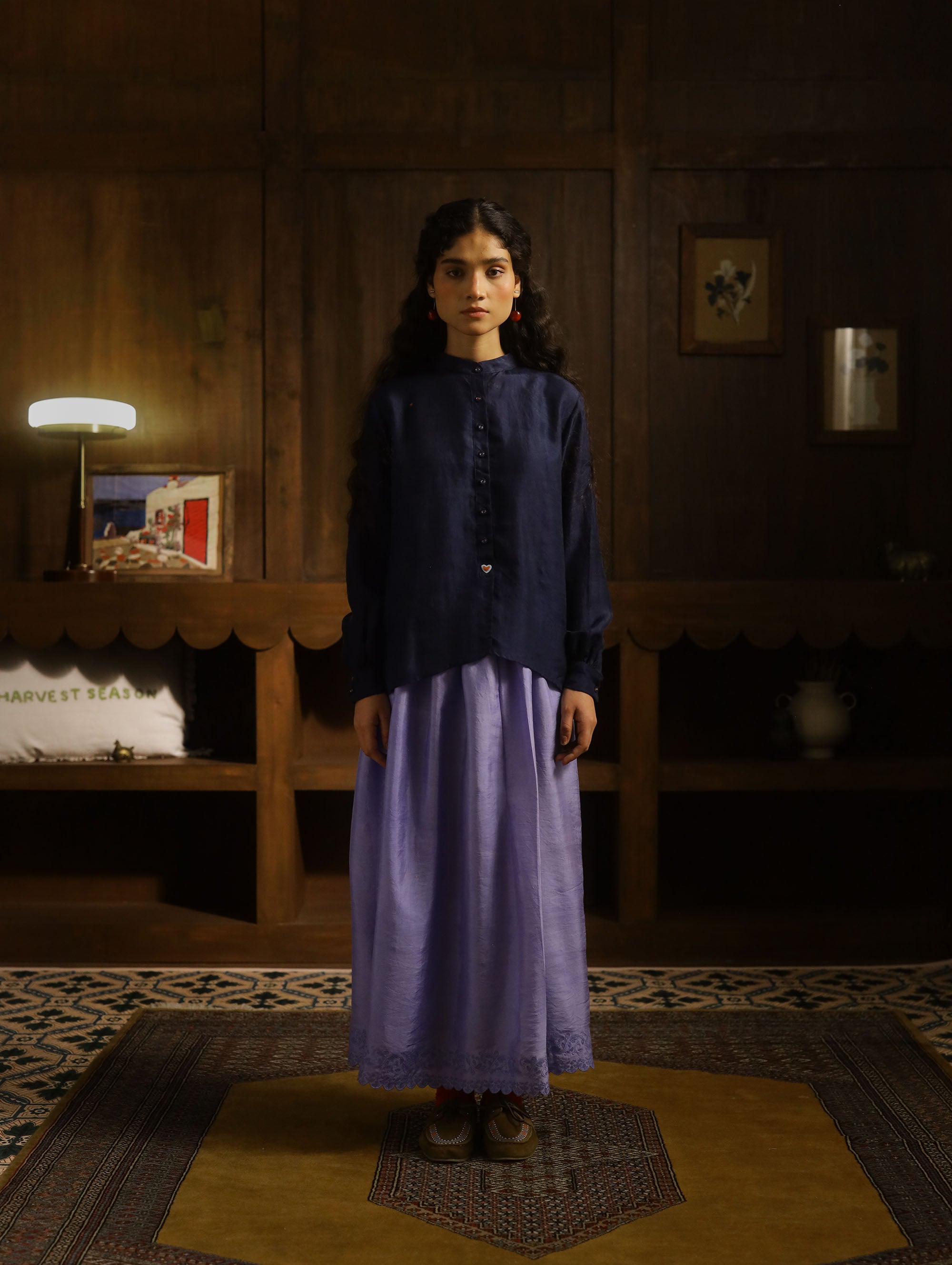 At the Brocante Skirt – Blue