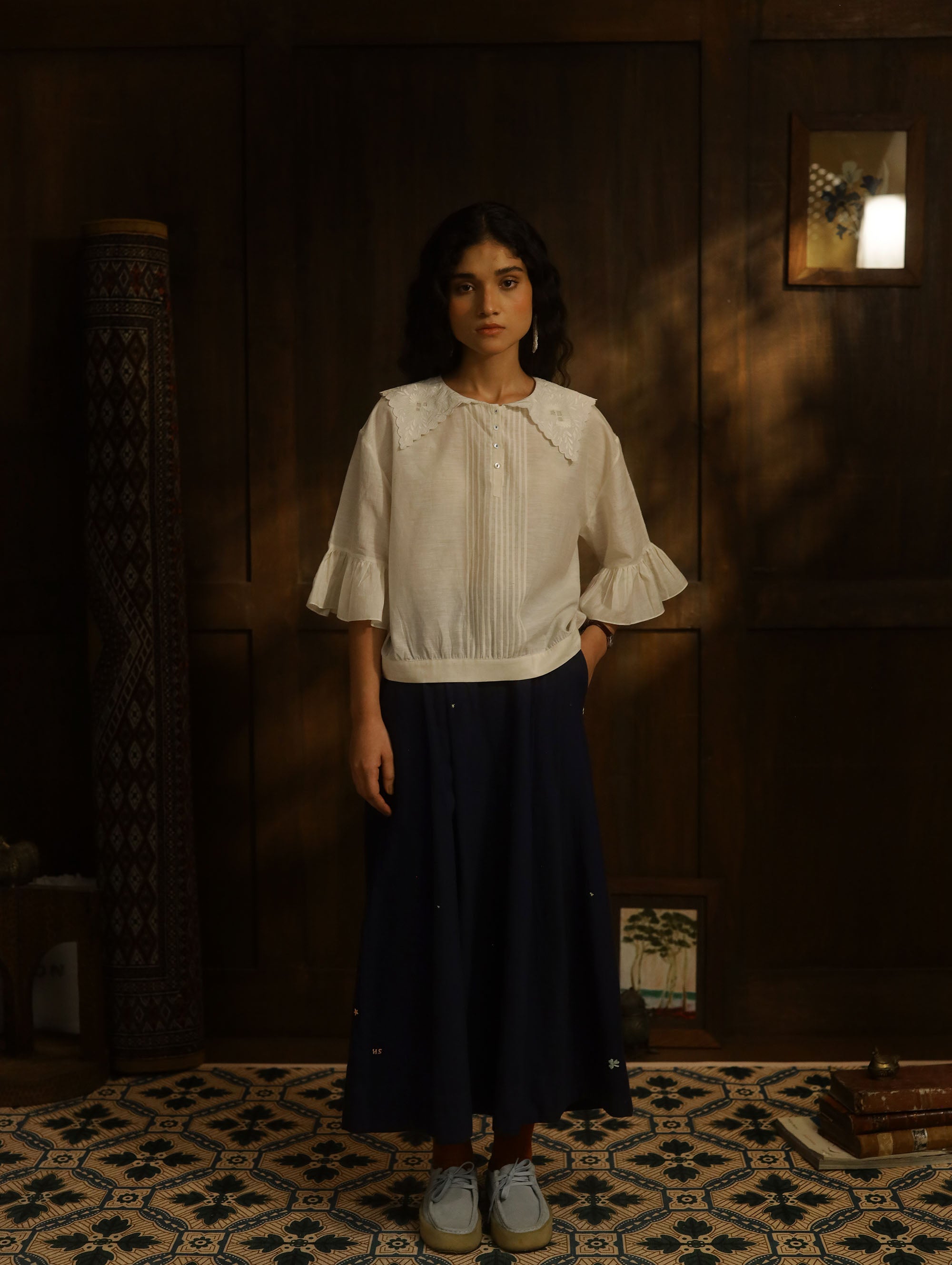 She Collects Stamps Skirt