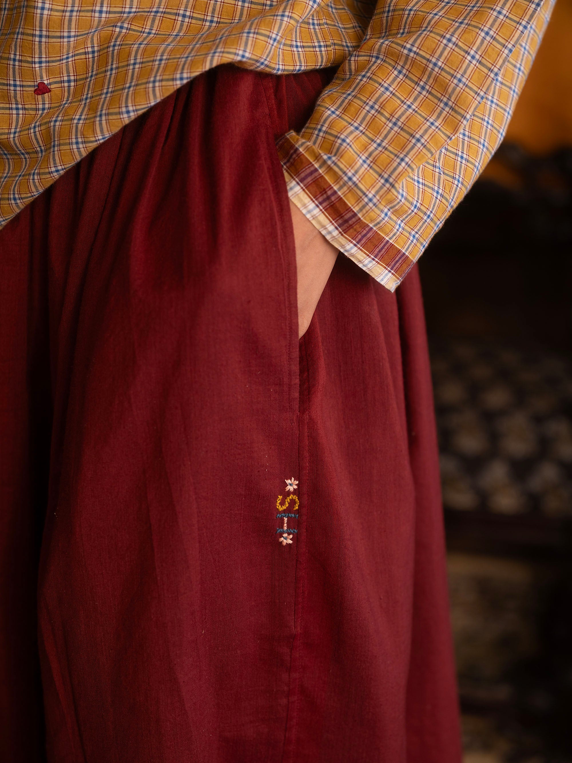 She's Good at Thrifting Skirt