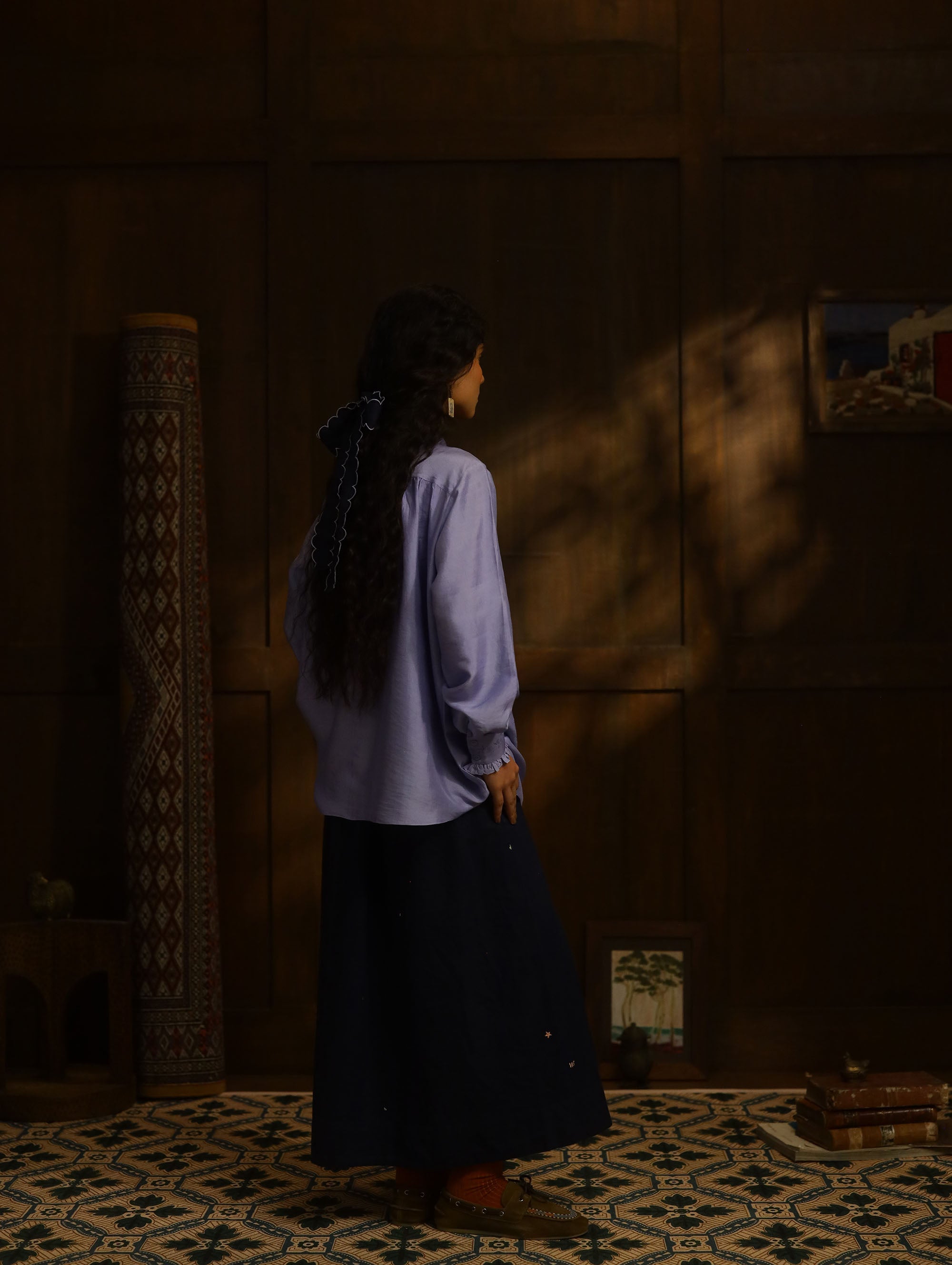 She Likes Port Wine Shirt – Blue