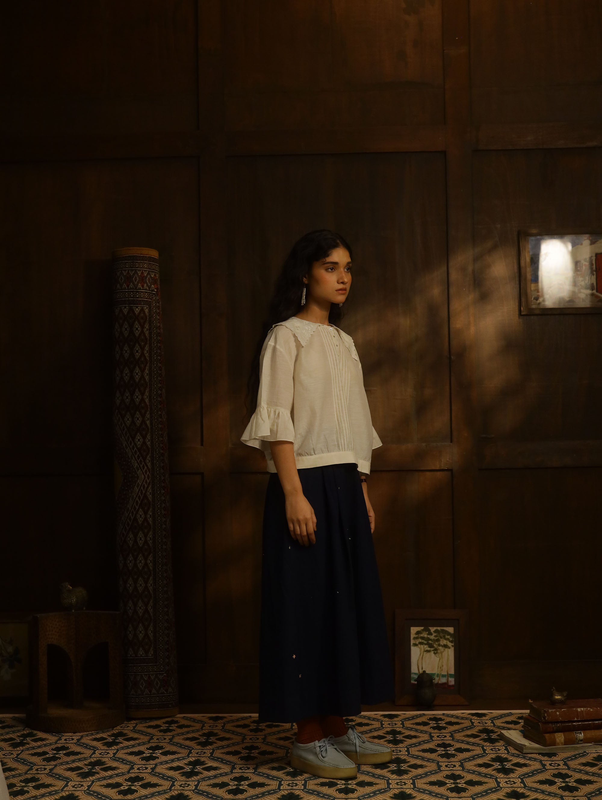 She Collects Stamps Skirt