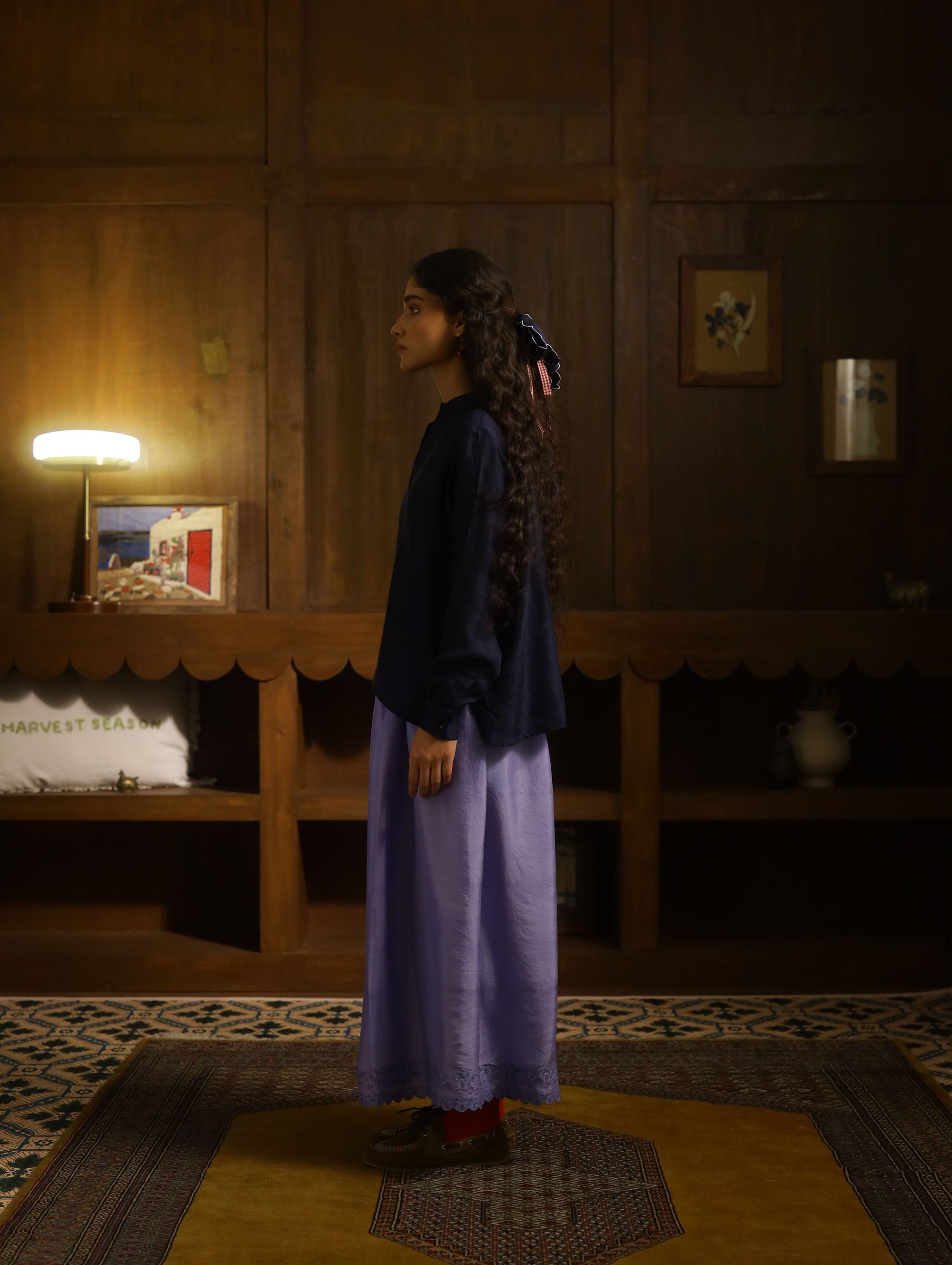 At the Brocante Skirt – Blue