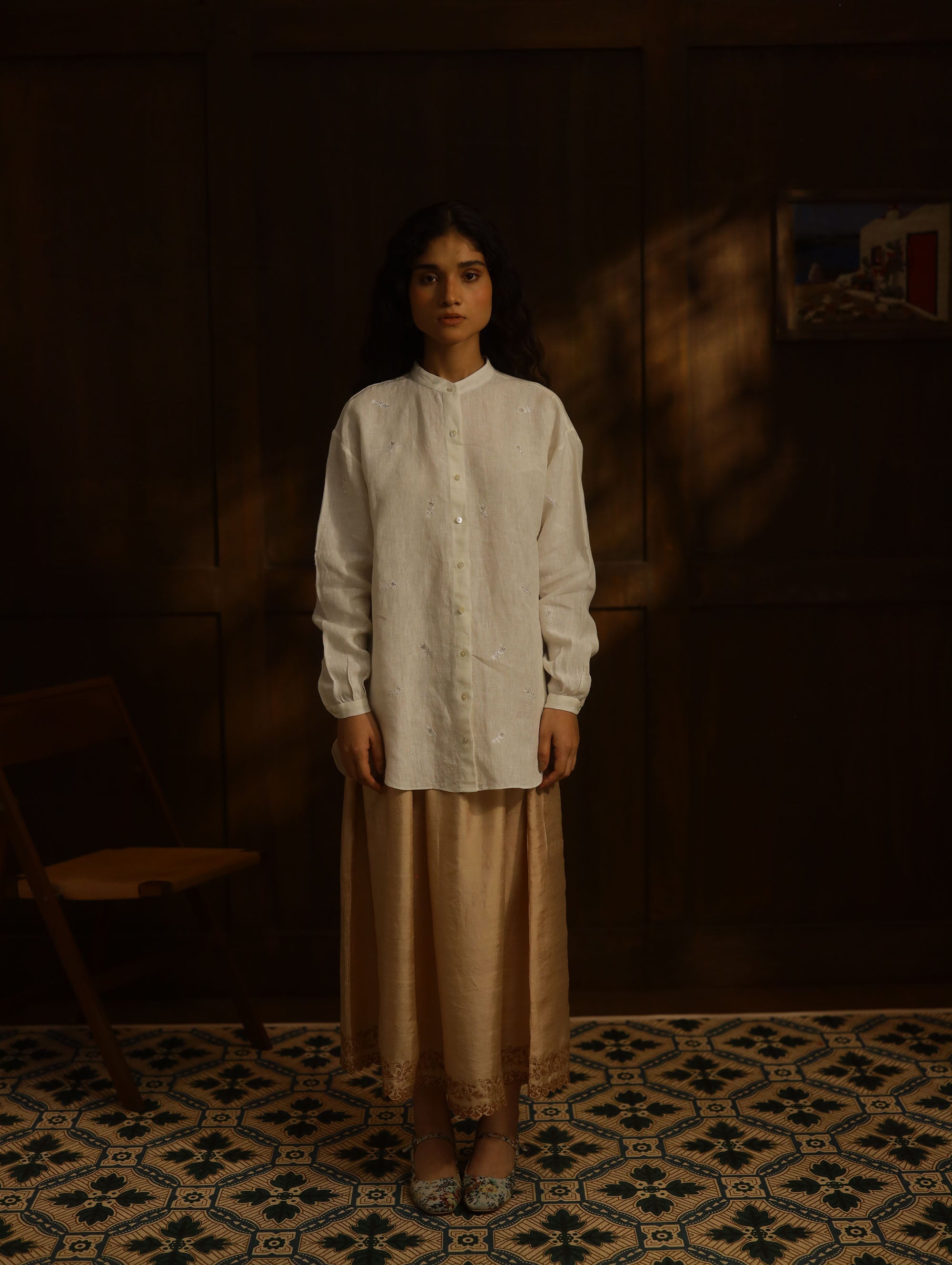 Red Lipstick Makes Everything Dressy Shirt