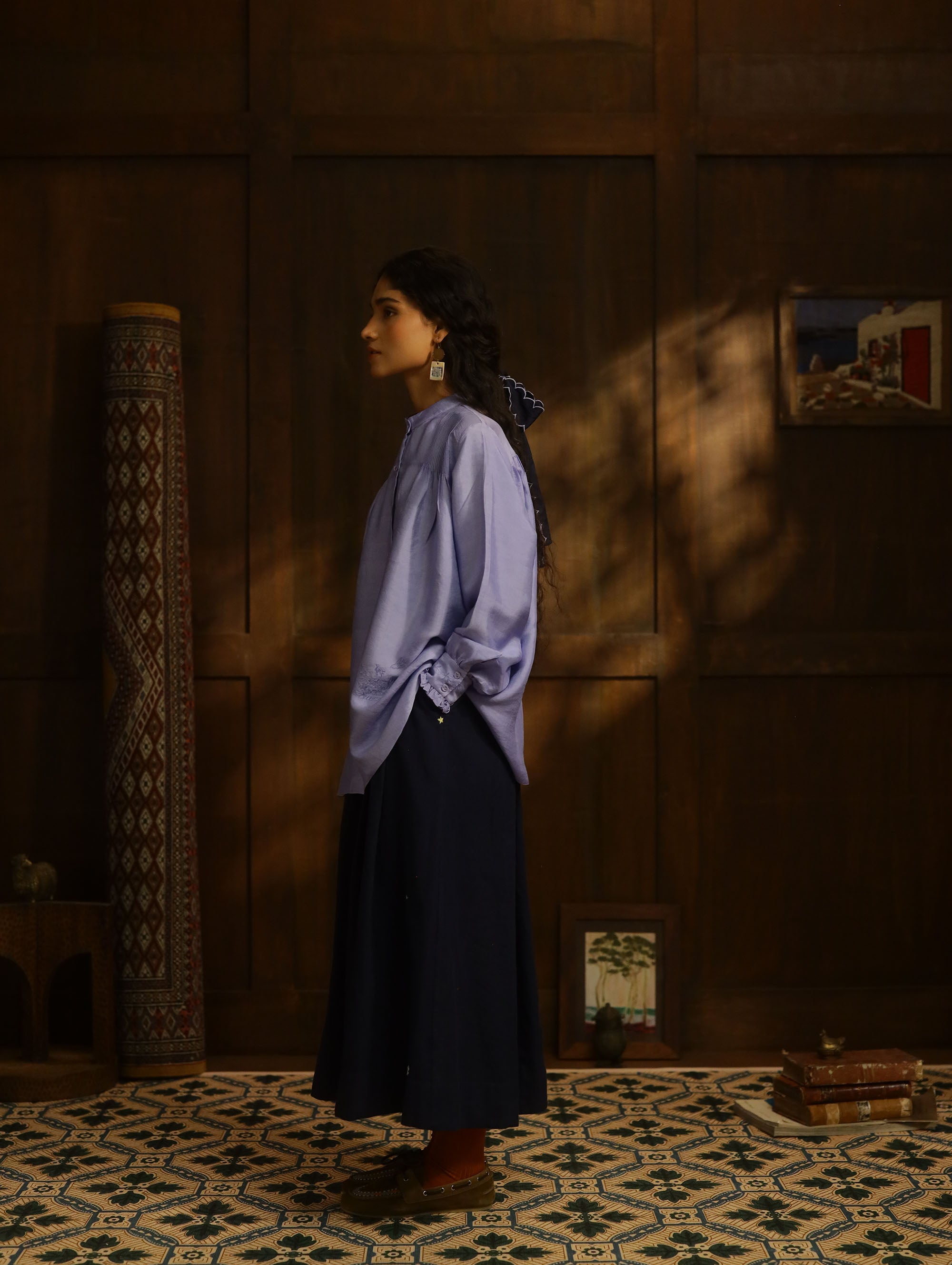 She Likes Port Wine Shirt – Blue