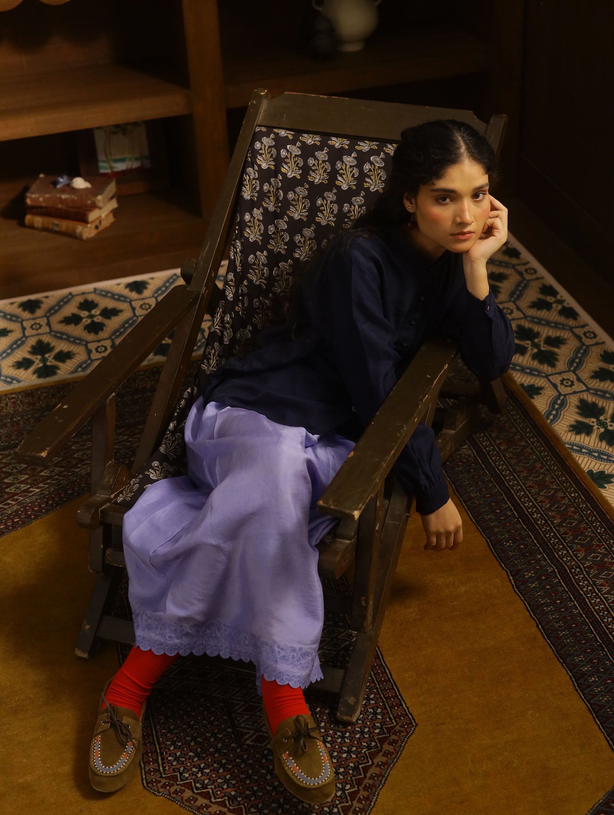 At the Brocante Skirt – Blue