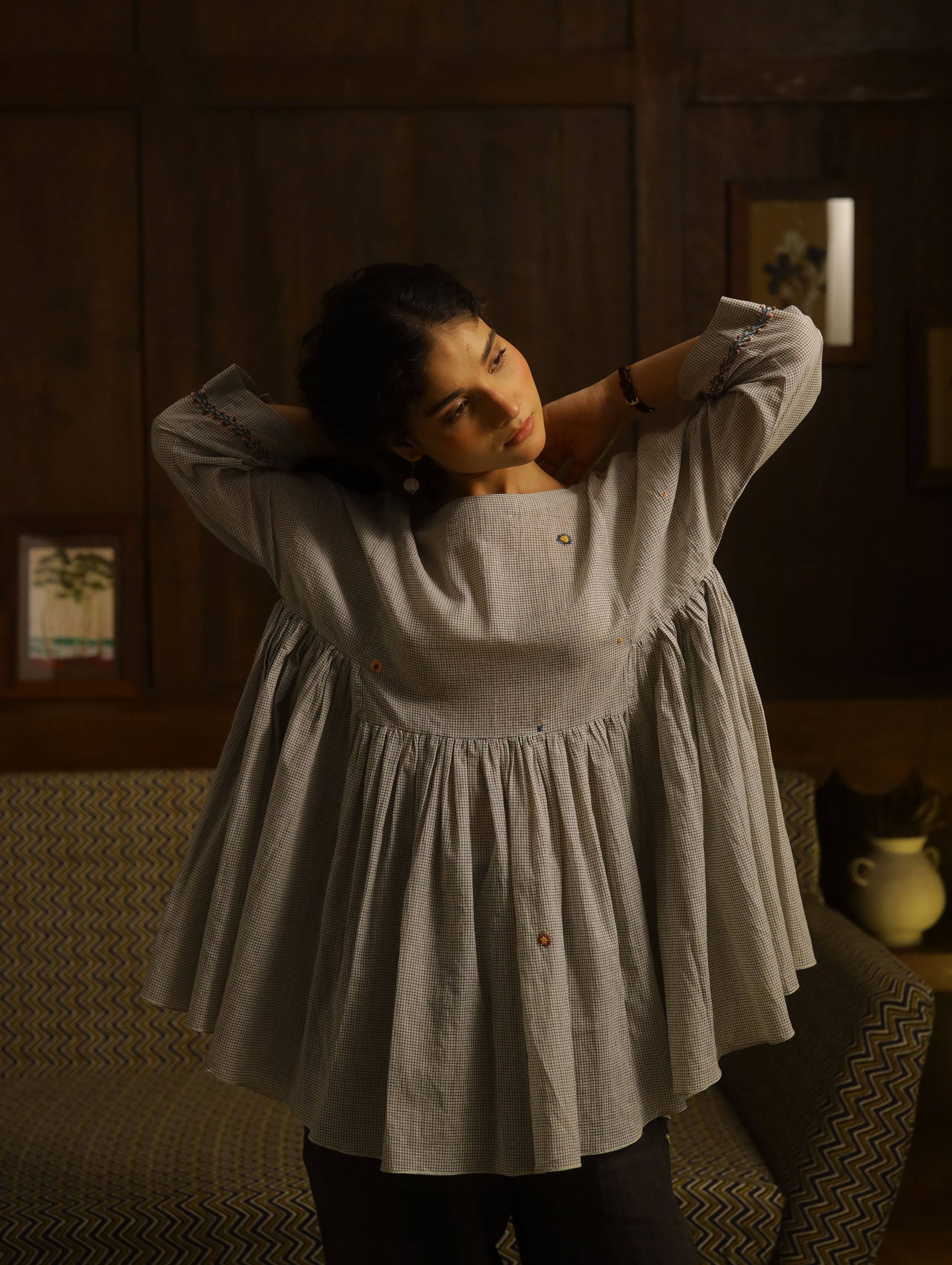 To The Farmer's Market Top – White