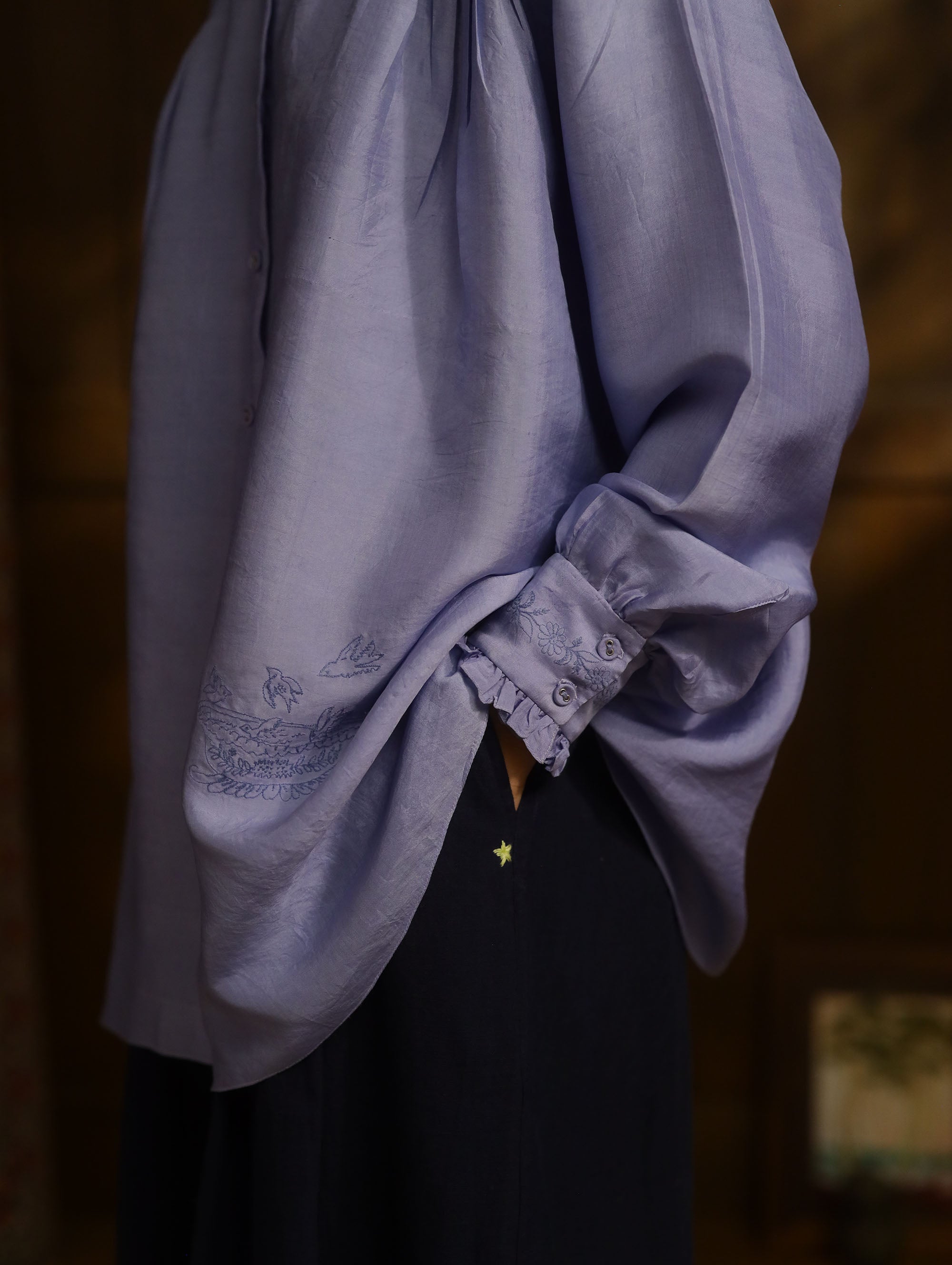 She Likes Port Wine Shirt – Blue