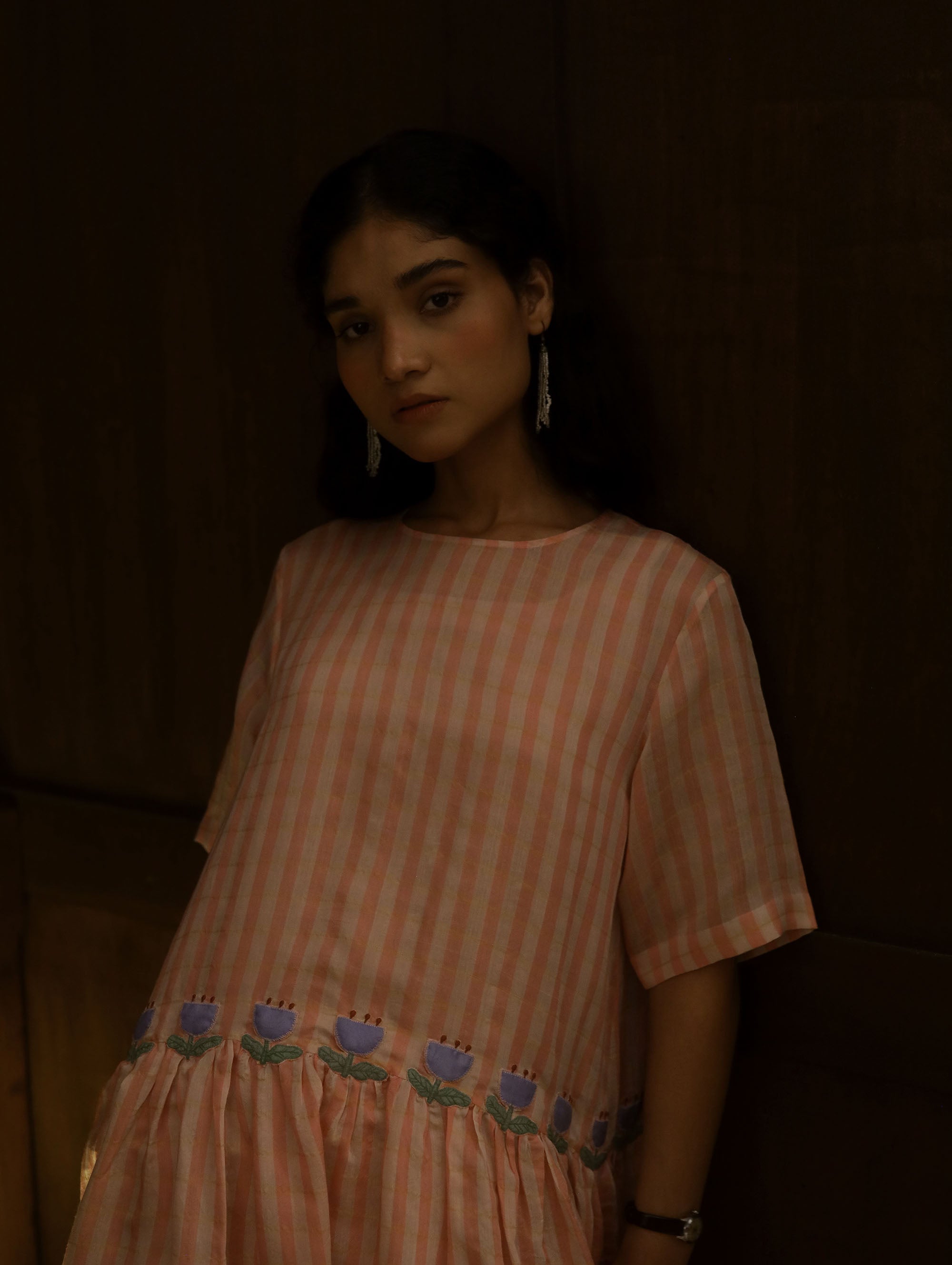 The Basket And Straw Hat Dress – Pink